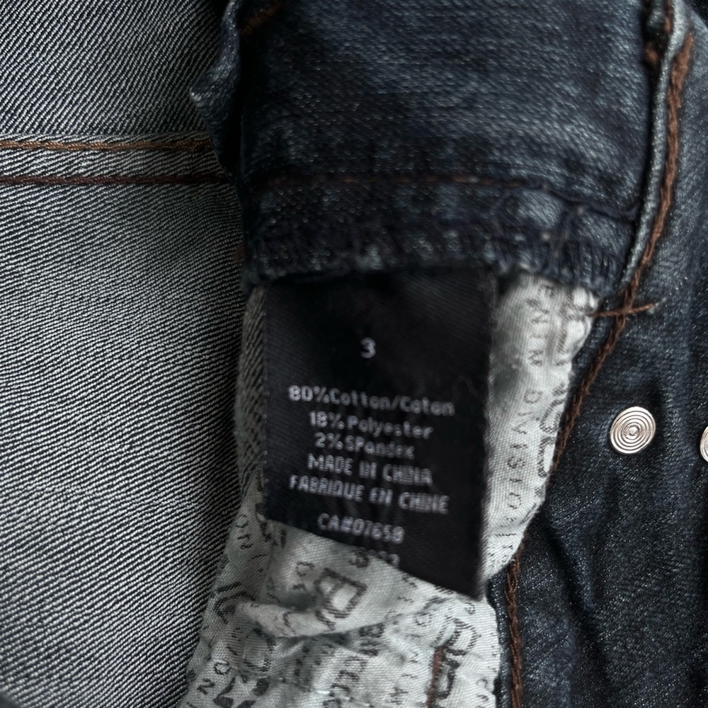 BONGO Low waisted Dark Indigo Flare Jeans - Picture 5 of 5
